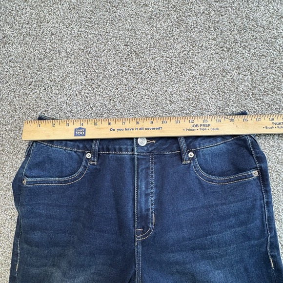 Rock & Roll‎ Cowgirl Denim Jeans High Rise Trouser Women's 34x30 Dark Blue - Picture 5 of 7